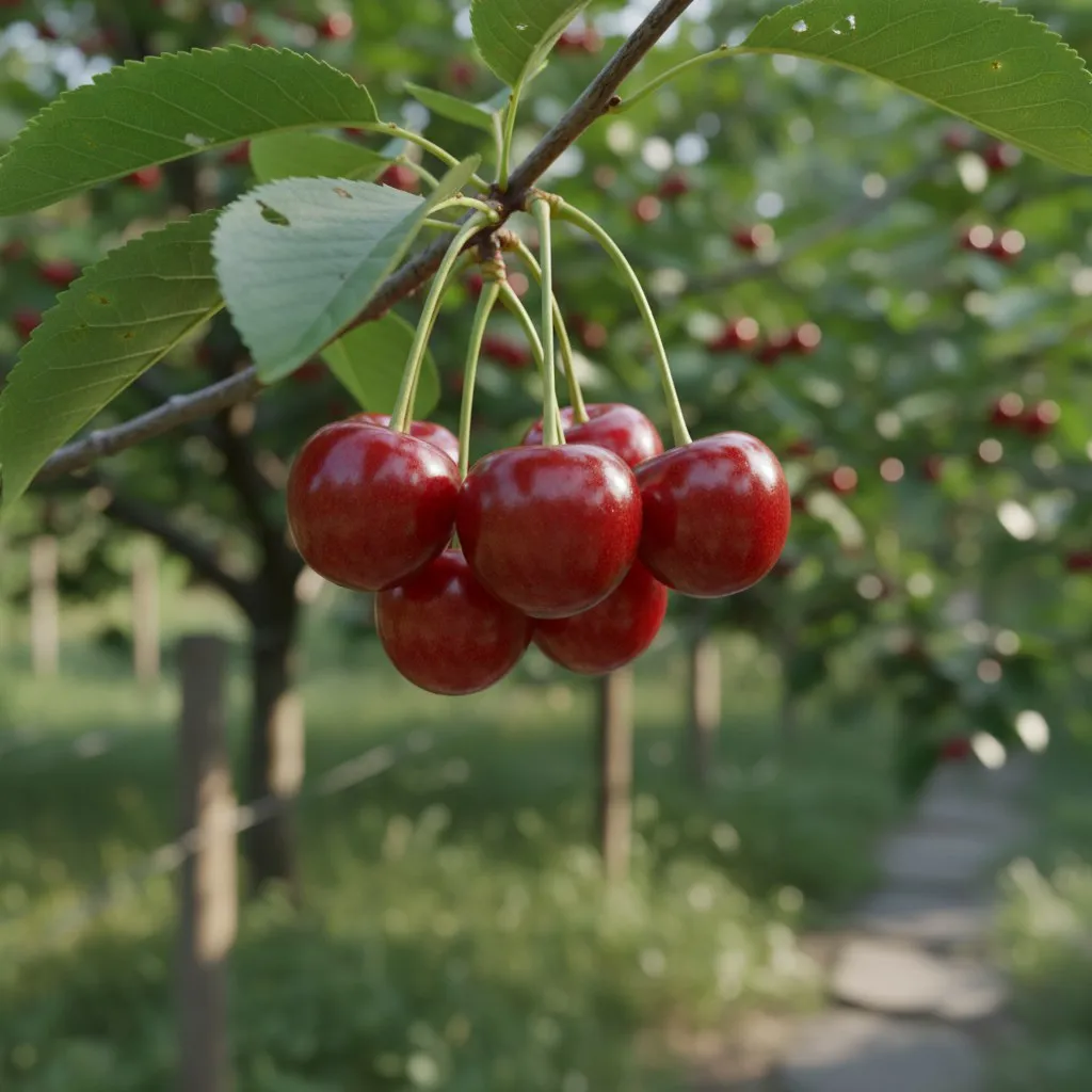 Вишня купить {2} саженцы в питомнике растений